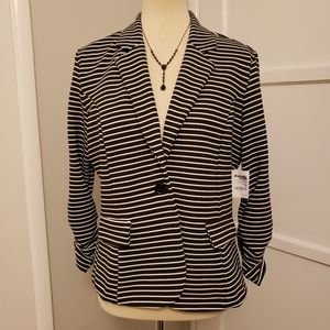 Charlotte Russe Striped Blazer